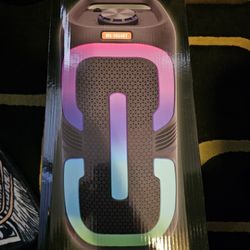 New Rechargeable Portable Bluetooth party speaker with LED light show 