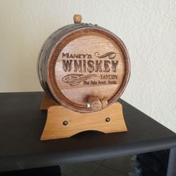 Free Oak Whiskey Barrel