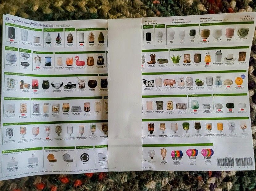 Scentsy Spring/Summer 2025 Product List 3-Pack