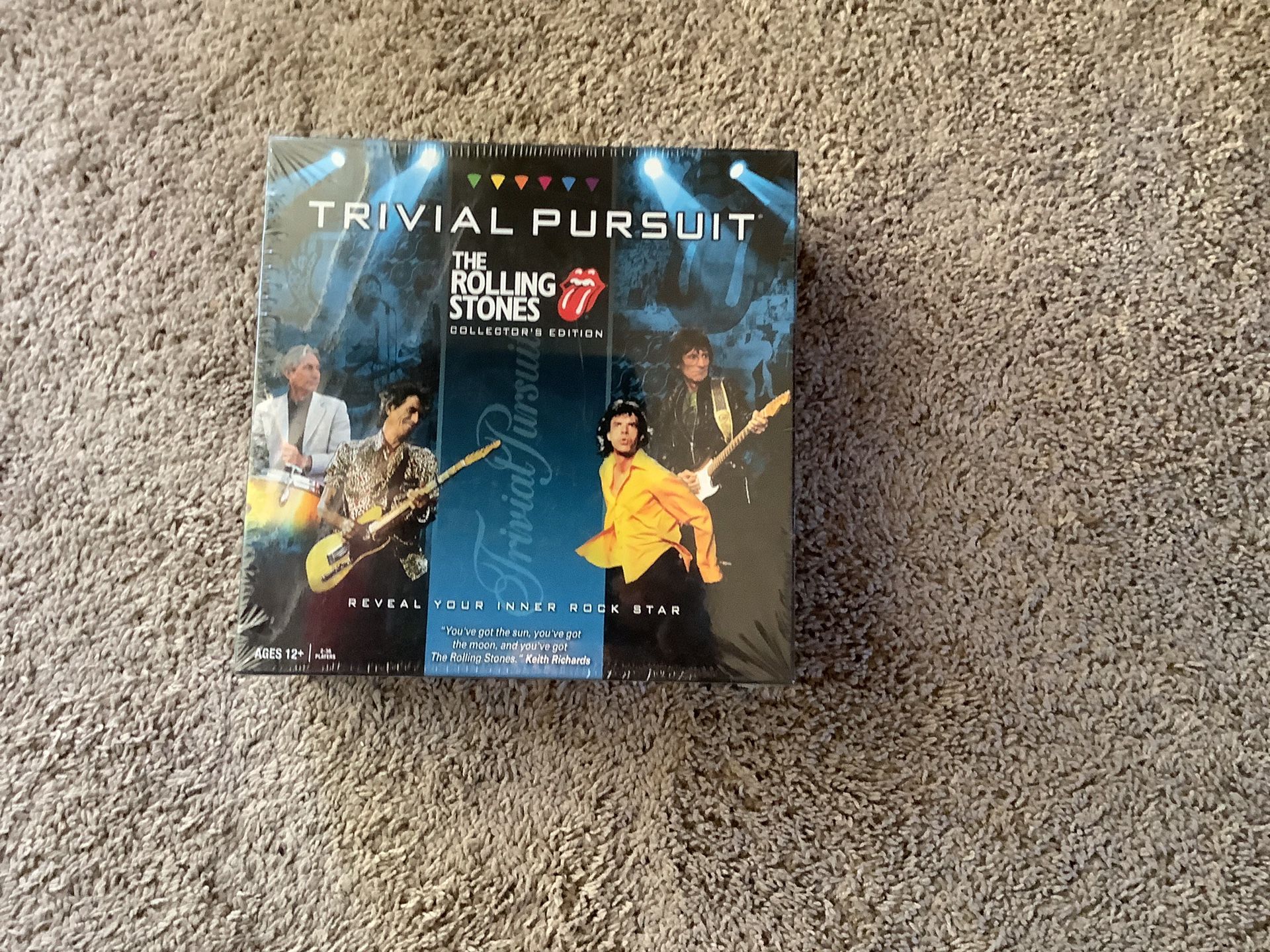 Trivial Pursuit Rolling Stones edition..unopened box