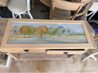 Light wood picture