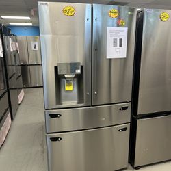 LG Counter Depth Refrigerator with Craft Ice 🔥