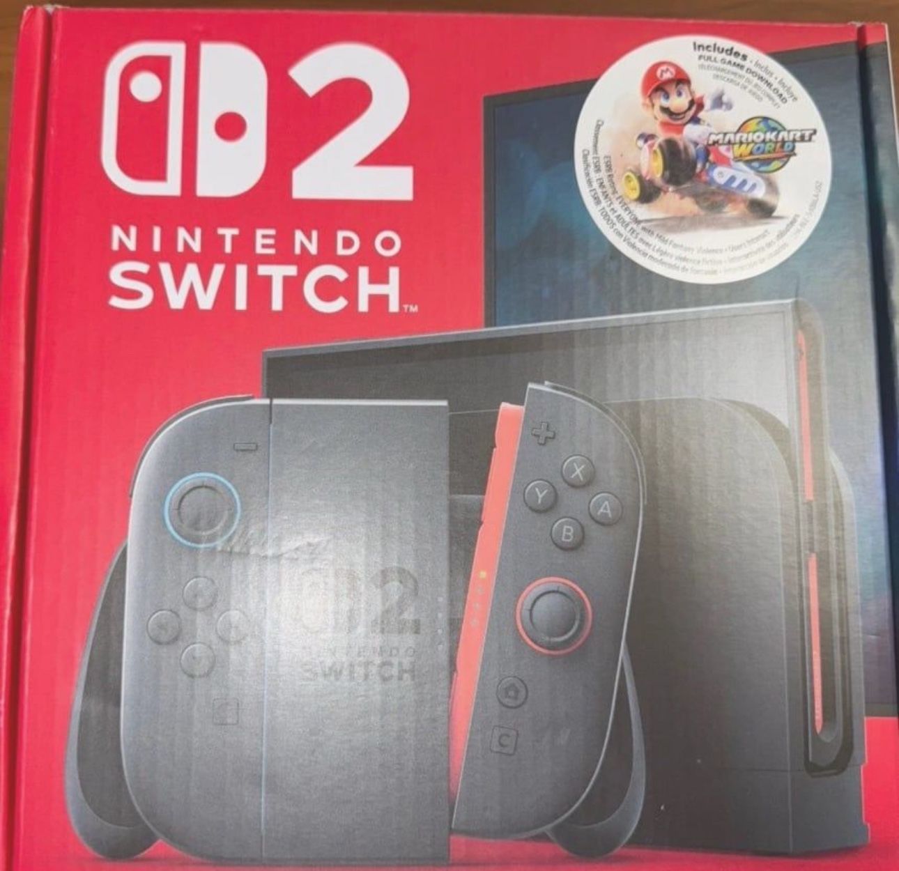 Nintendo Switch 2 + Mario Kart World Bundle - In Hand - Free Shipping