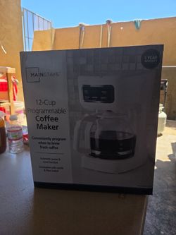 Mainstays 12-Cup Programmable Coffee Maker