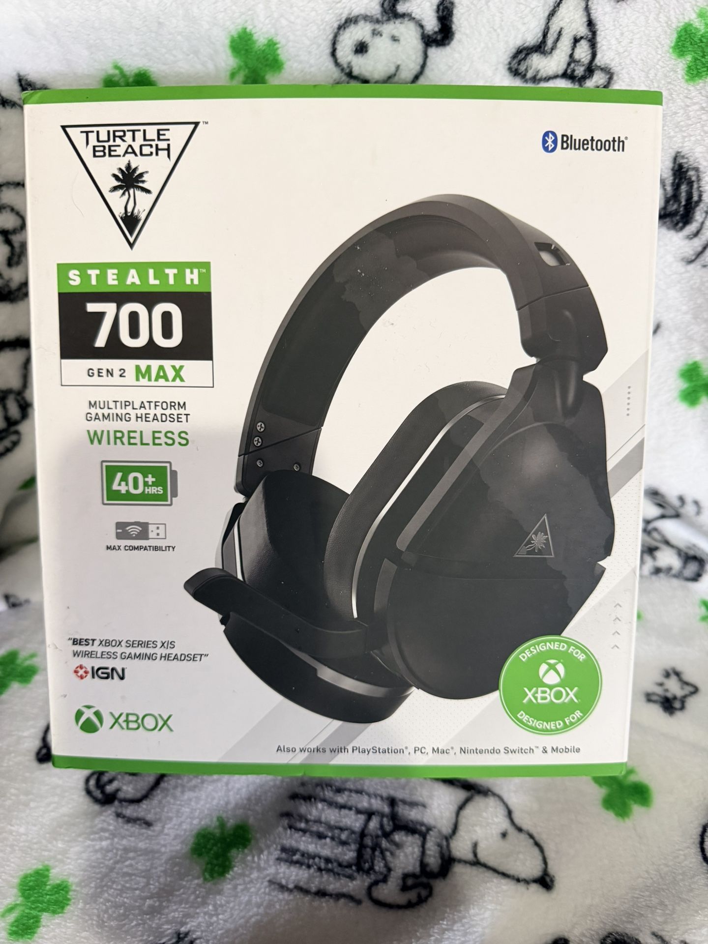 Turtle Beach Stealth 700 Gen 2 MAX Multiplatform Amplified Wireless Gaming Headset for Xbox Series XIS, Xbox One, PS5, PS4, Windows 10 & 11 PCs, Ninte