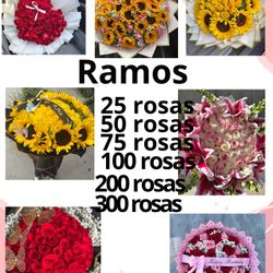 bouquets of flowers