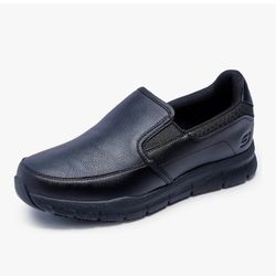 Skechers Men's Nampa-Groton Work Shoes Size 12 Wide