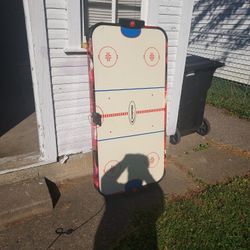 Halex  Original Size Electric Air Hockey Table With Legs Great Condition Only 30$