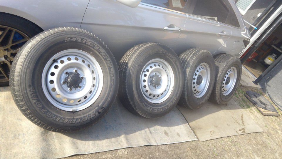 Ford Ranger 2019 Rims And Tires  Size 255/70/R16