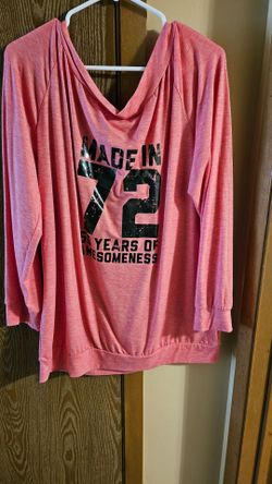 Made in 72' off shoulder shirt