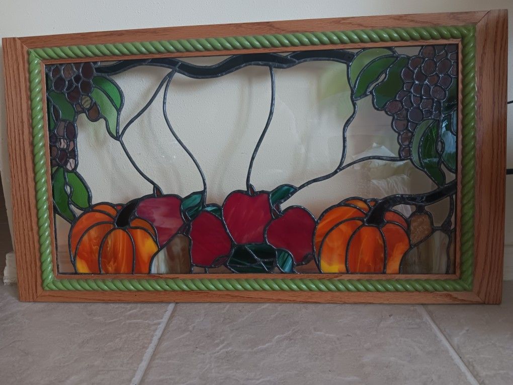 Glass Art Framed