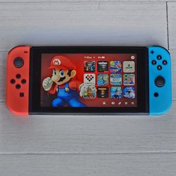 Nintendo Switch With 256GB Games - Mario, Zelda , Kirby,  Pokémon 