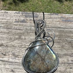labradorite pendant 