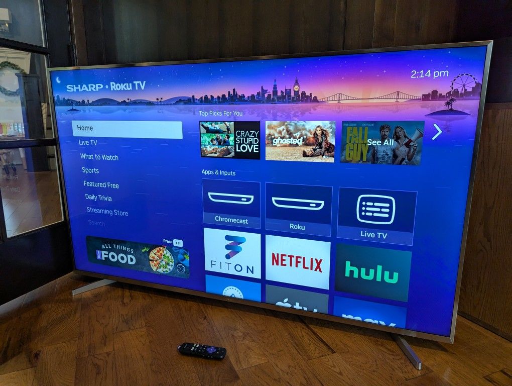 65" Sharp Roku TV