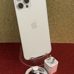 IPhone 12 Pro Max (128gb) White AT&T /CRICKET‼️