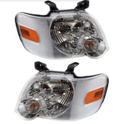 Headlights 2009 Ford Explorer XLT