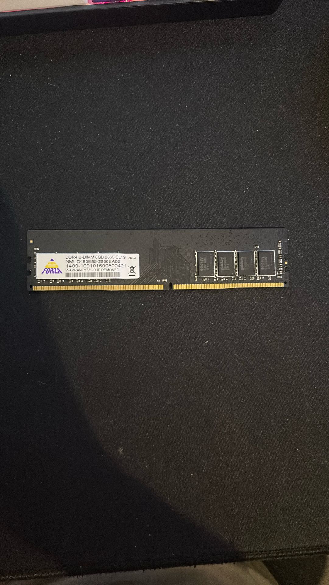 8gb DDR4 Ram