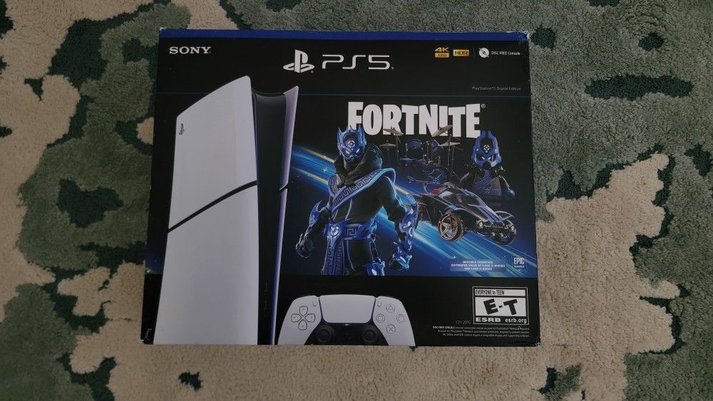 Brand New Ps5 Slim Fortnite Edition Digital