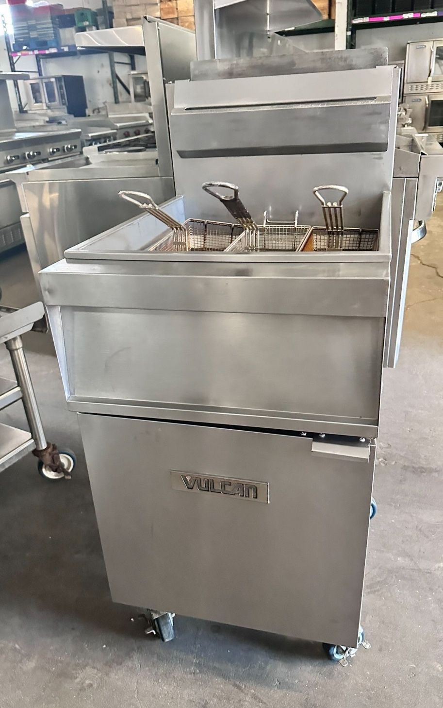 Vulcan Fryer Natural Gas 