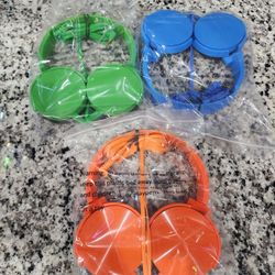 3 Barks Classroom Headphones, Colorful, Durable, Noise Reducing, Comfortable, Easy-to-Clean)