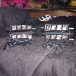 2 SPIDER MOVING STAGE LIGHT, HEAD LIGHT, DJ PARTY, DISCO LIGHT,
