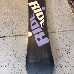 Ride Zero 159cm Snowboard + Bindings Set