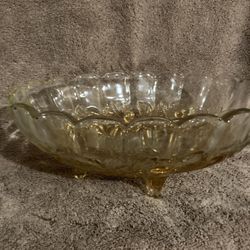 Vintage Indiana Glass Grape Bowl