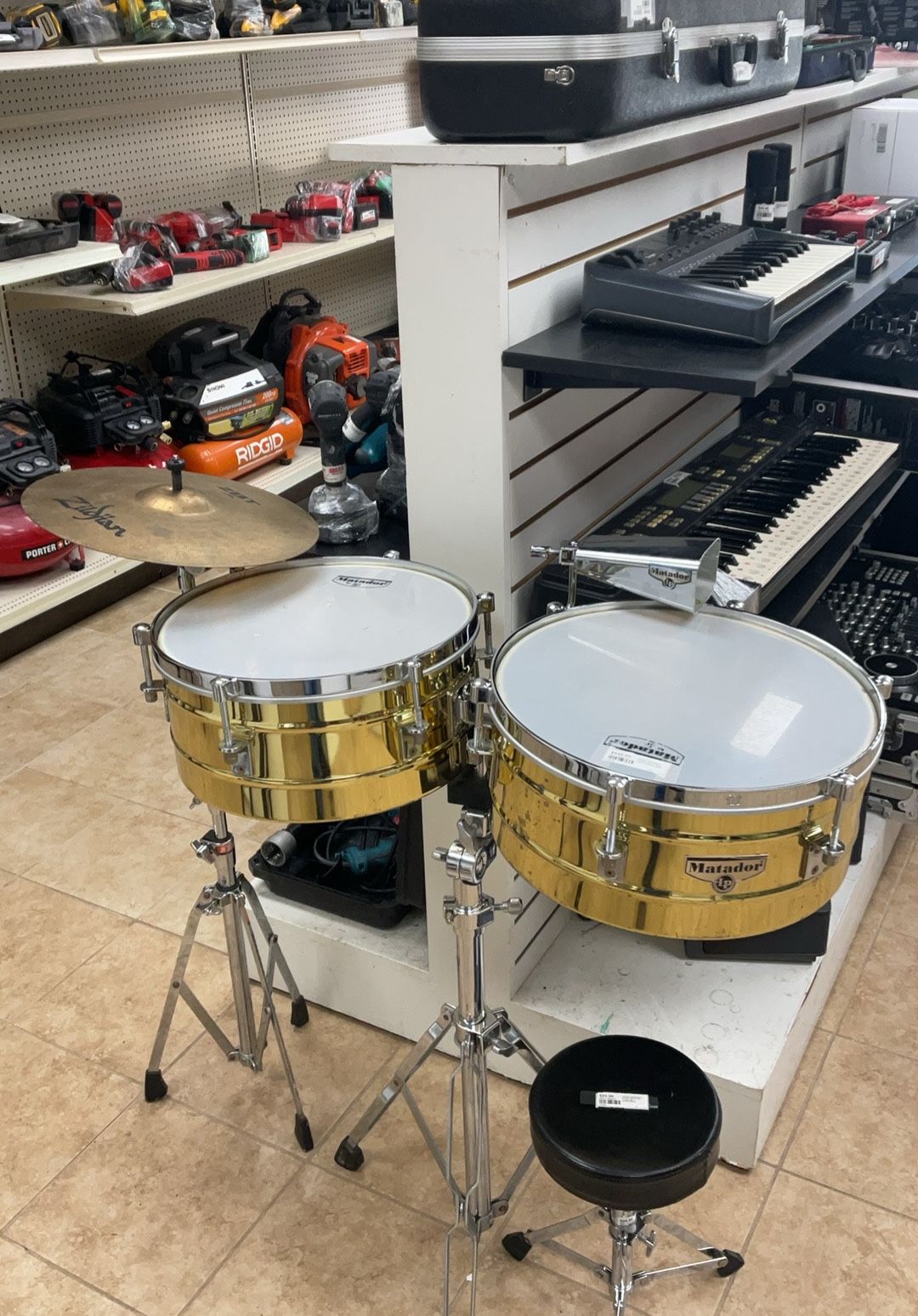 Matador Timbales With Cowbell