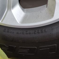 4 Lightly Used 2024 4runner  Stock Tires 