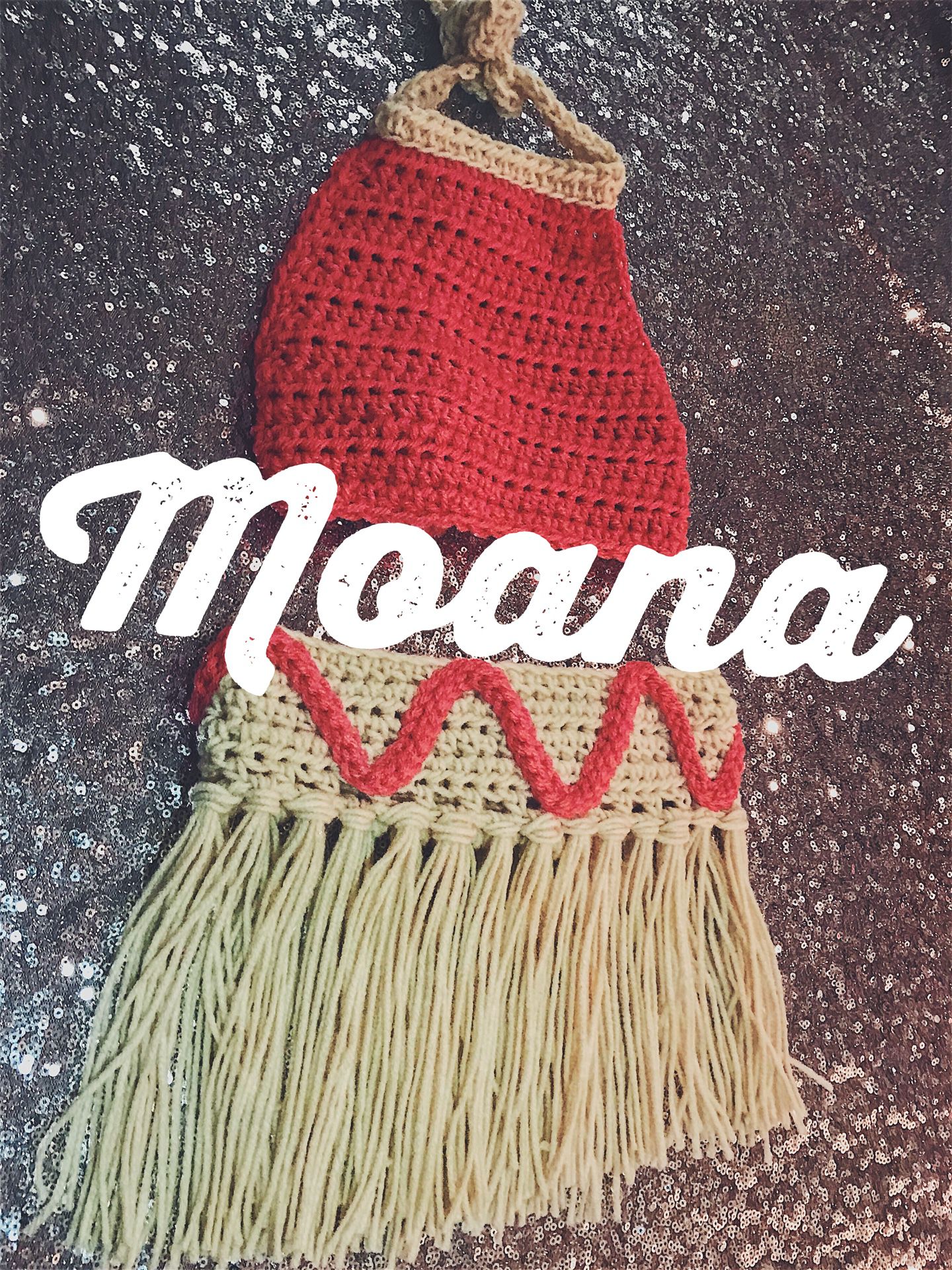 Moana crochet outfit