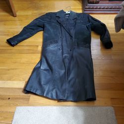 Wilson's Leather with Zip Out Liner Full Length, Size: Petite Medium, Black