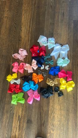 Bulk assorted girls hair bows