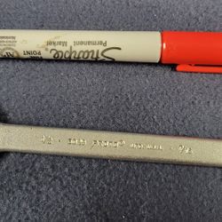 Vintage Proto 1/ 2 - 7/16 Open End Wrench # 3025