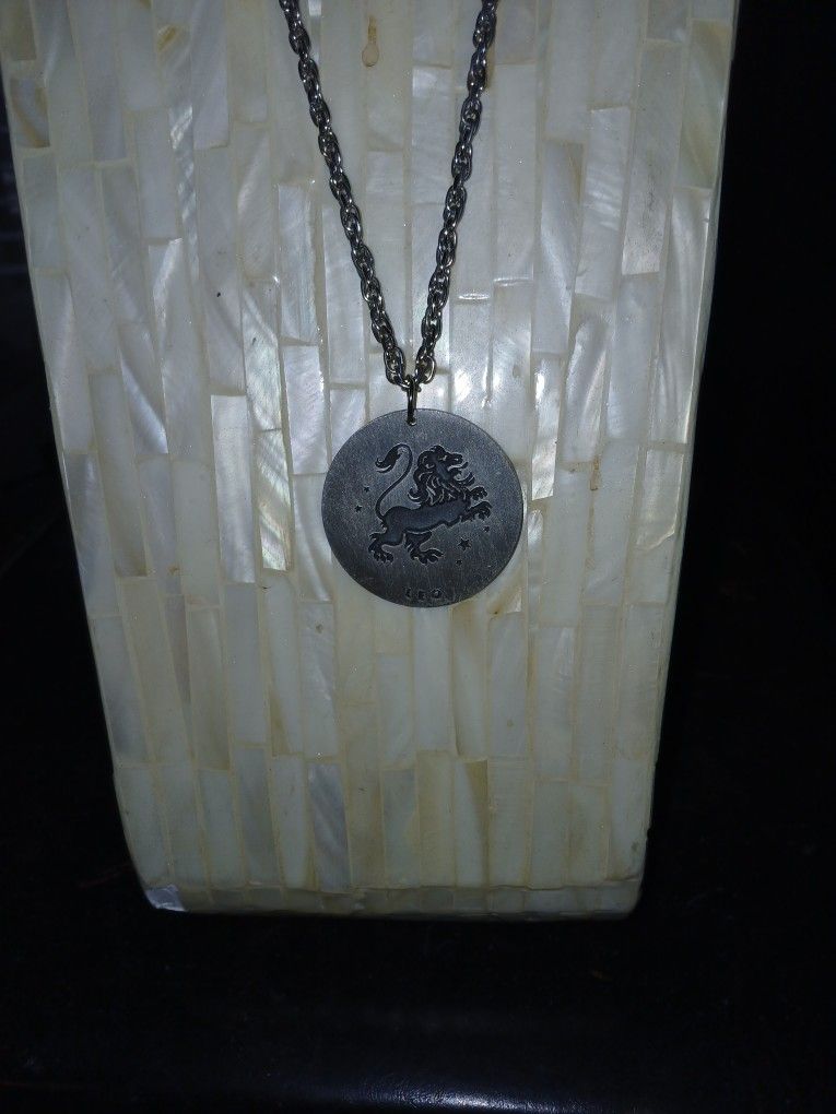 Leo Lion Pendant Necklace