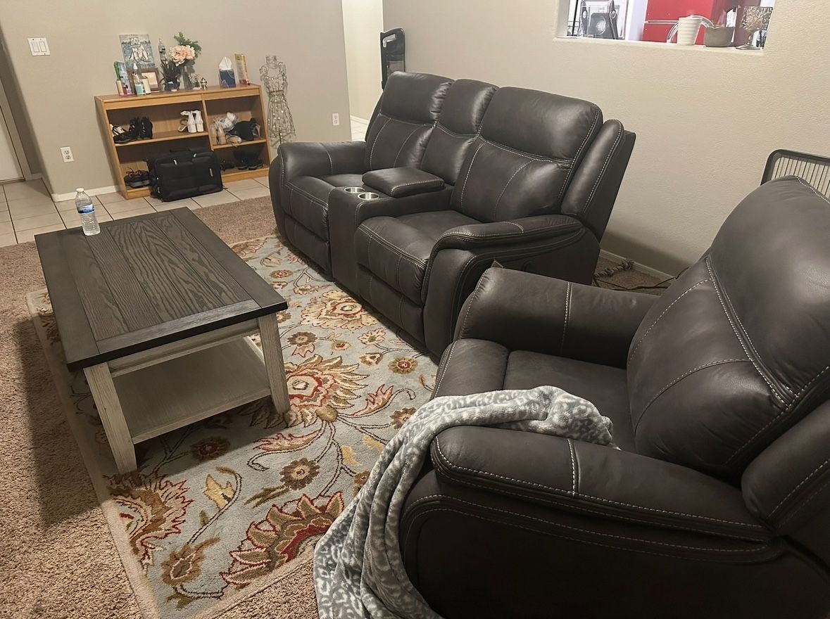 Couch And Recliner