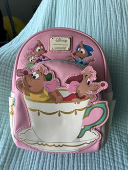 Loungefly Cinderella Mice Teacup Backpack