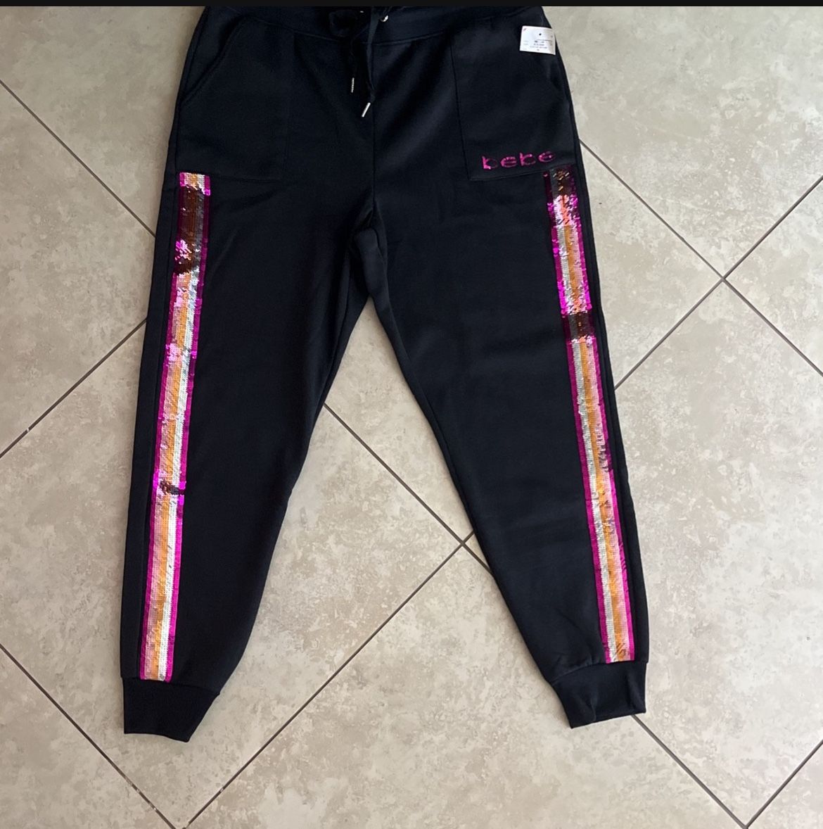 Women’s / Girl’s Bebe Sport Jogger Pants / Sweatpants, Size XL