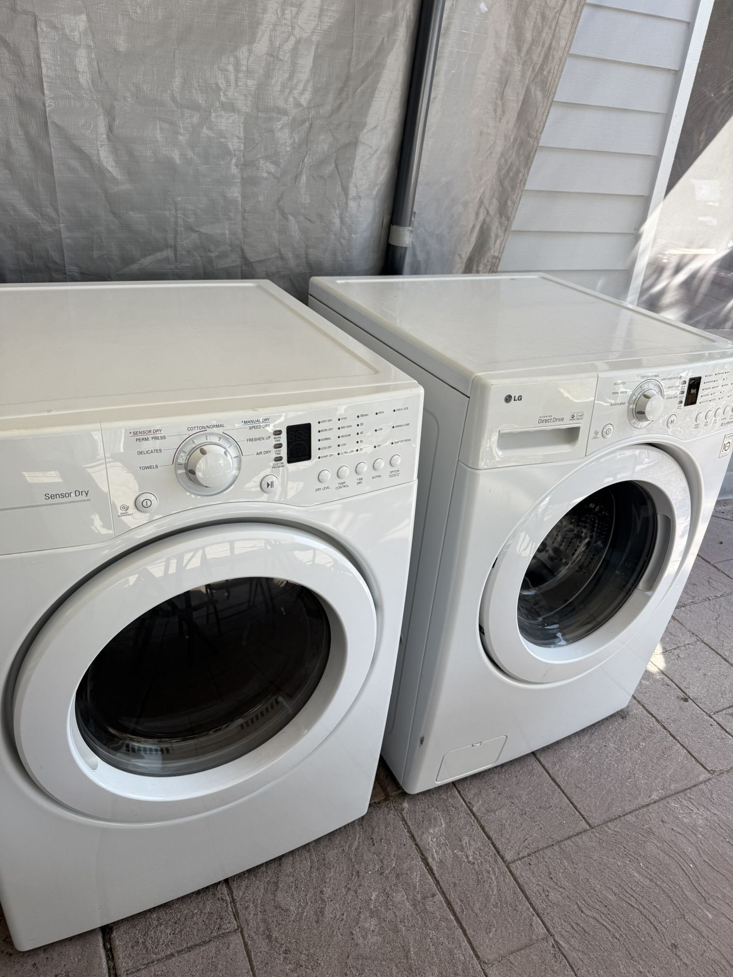 LG Washer & Electric Dryer