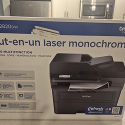 NEVER USED MONOCROME Laser PRINTER MFC-L2820DW