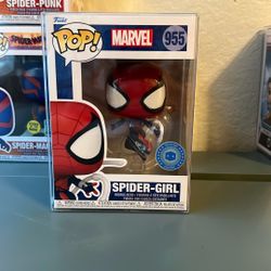 Spider Girl Funko Pop Pop In A Box Exclusive
