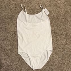 Women’s White Seamless Bodysuit 