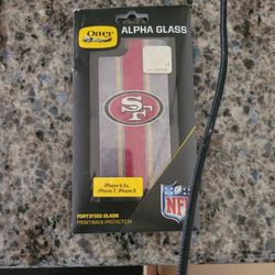 Iphone 6 7 8 Se Niner 49ers Screen Protector 