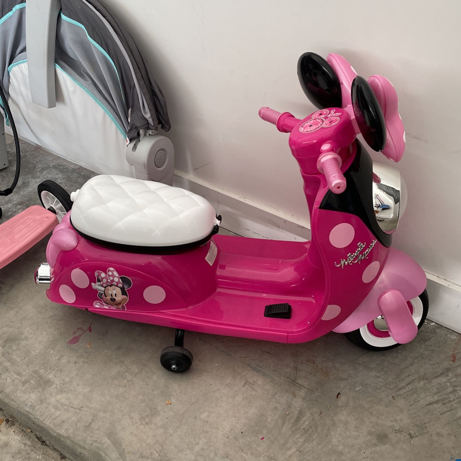 Mickey Mouse electric scooter