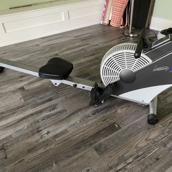  Stamina ATS Air Rower Machine with Smart Workout App
