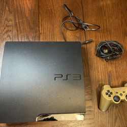 PS3 Slim + games