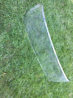 New old stock plexiglass windshield for boat.