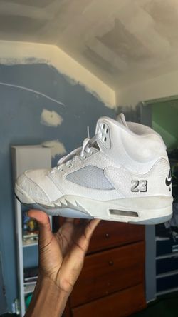 Jordan 5 White Metalic