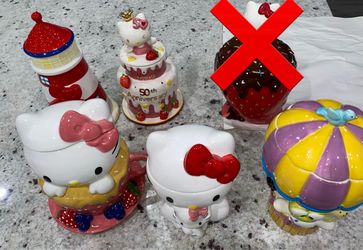 Hello Kitty Large Cookie Jar