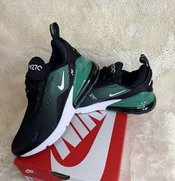Nike Air Max 270 Black White Green
