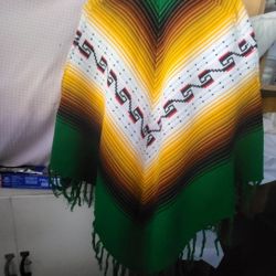 Vintage Poncho '80s '90s